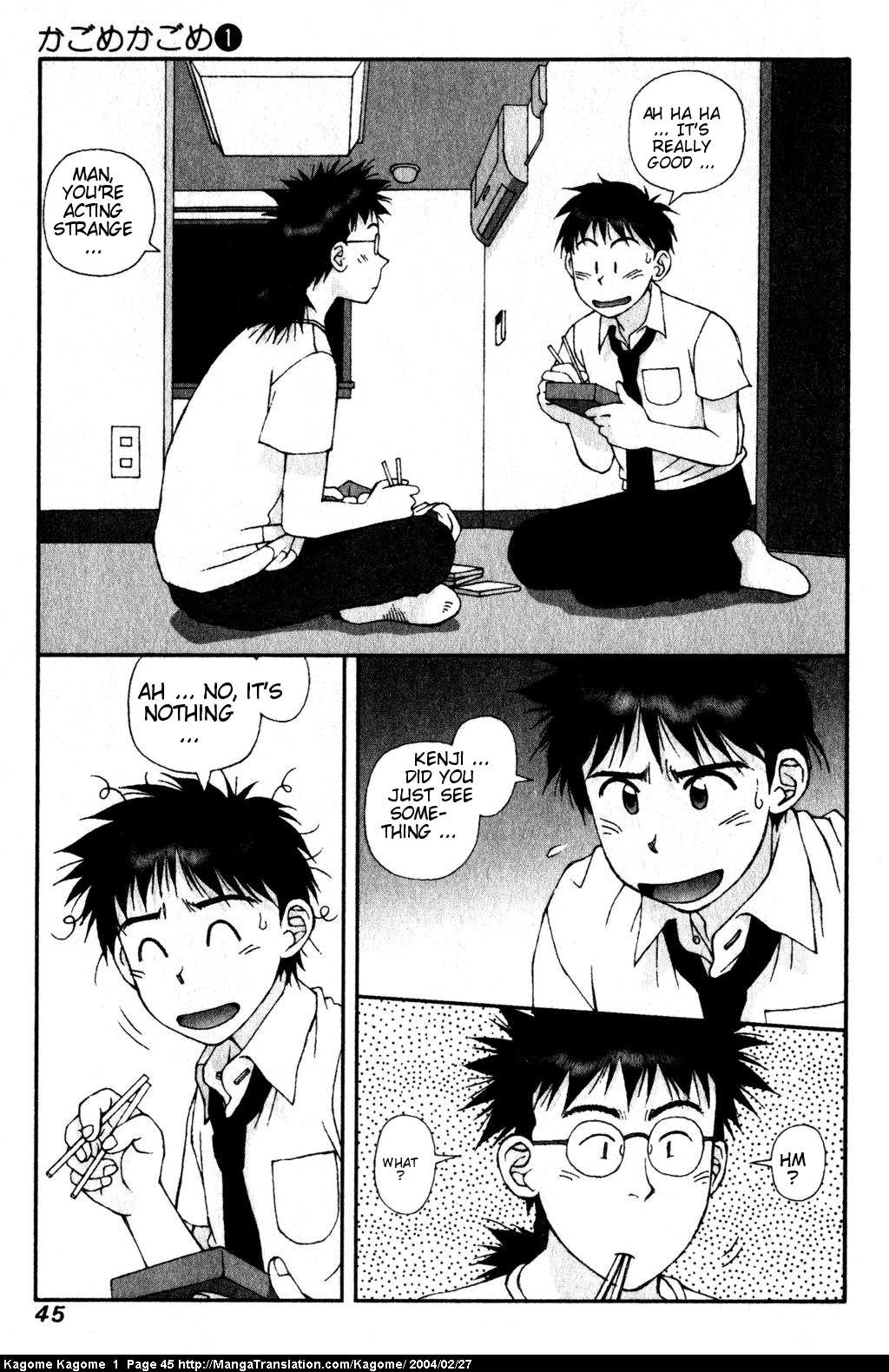 Kagome Kagome Chapter 2.2 page 12 - Chapter 2 v2 : trip 2; Alone all night