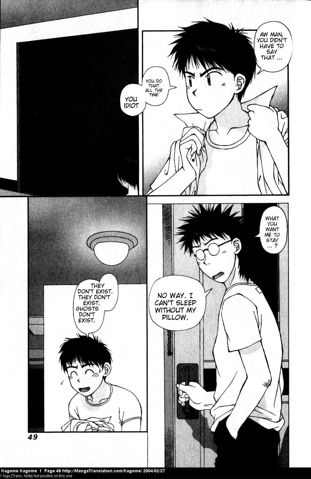 Kagome Kagome Chapter 2.2 page 16 - Chapter 2 v2 : trip 2; Alone all night