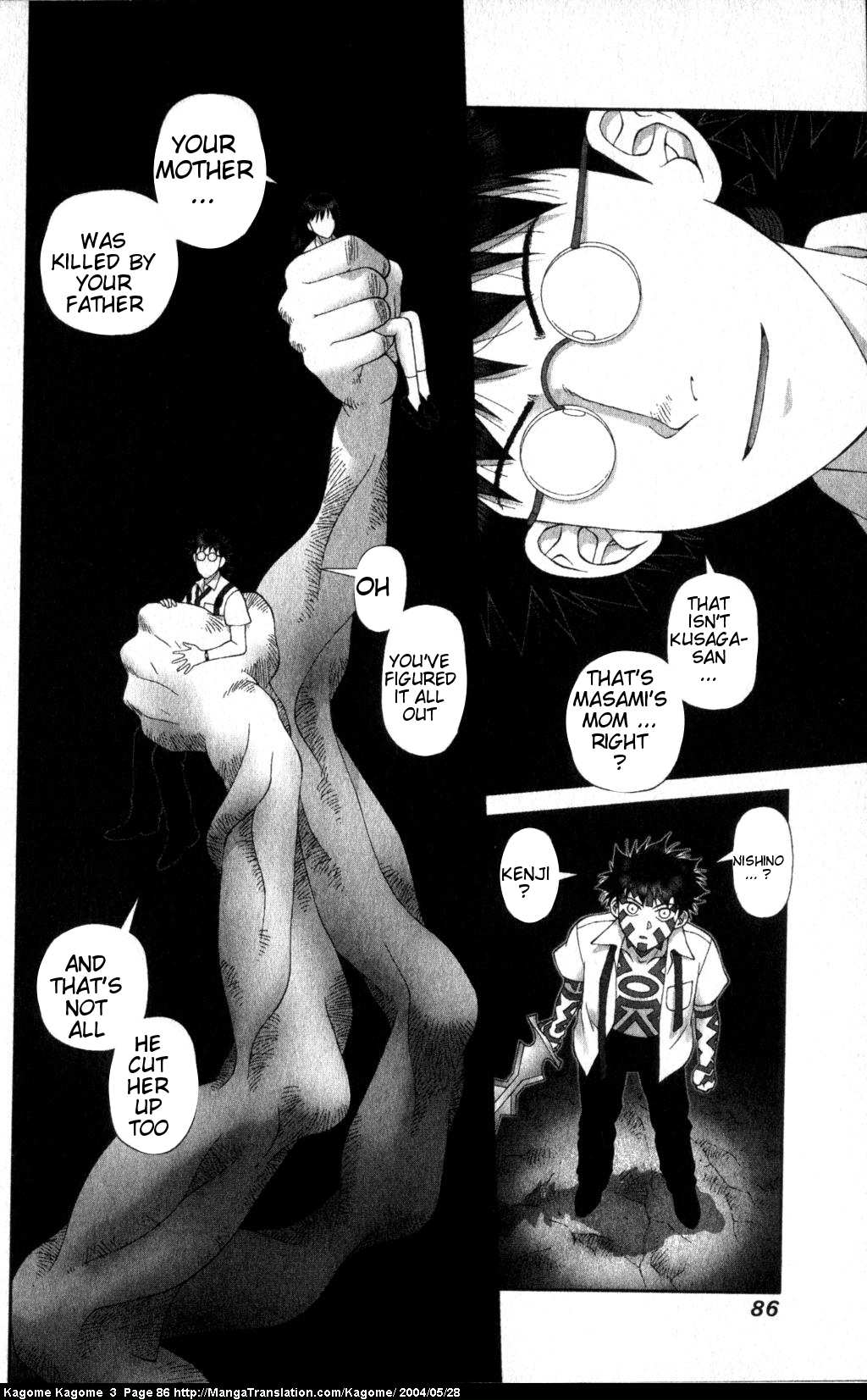 Kagome Kagome Chapter 20.2 page 12 - Chapter 20 v2 : trip 20; Helpless isolation!!