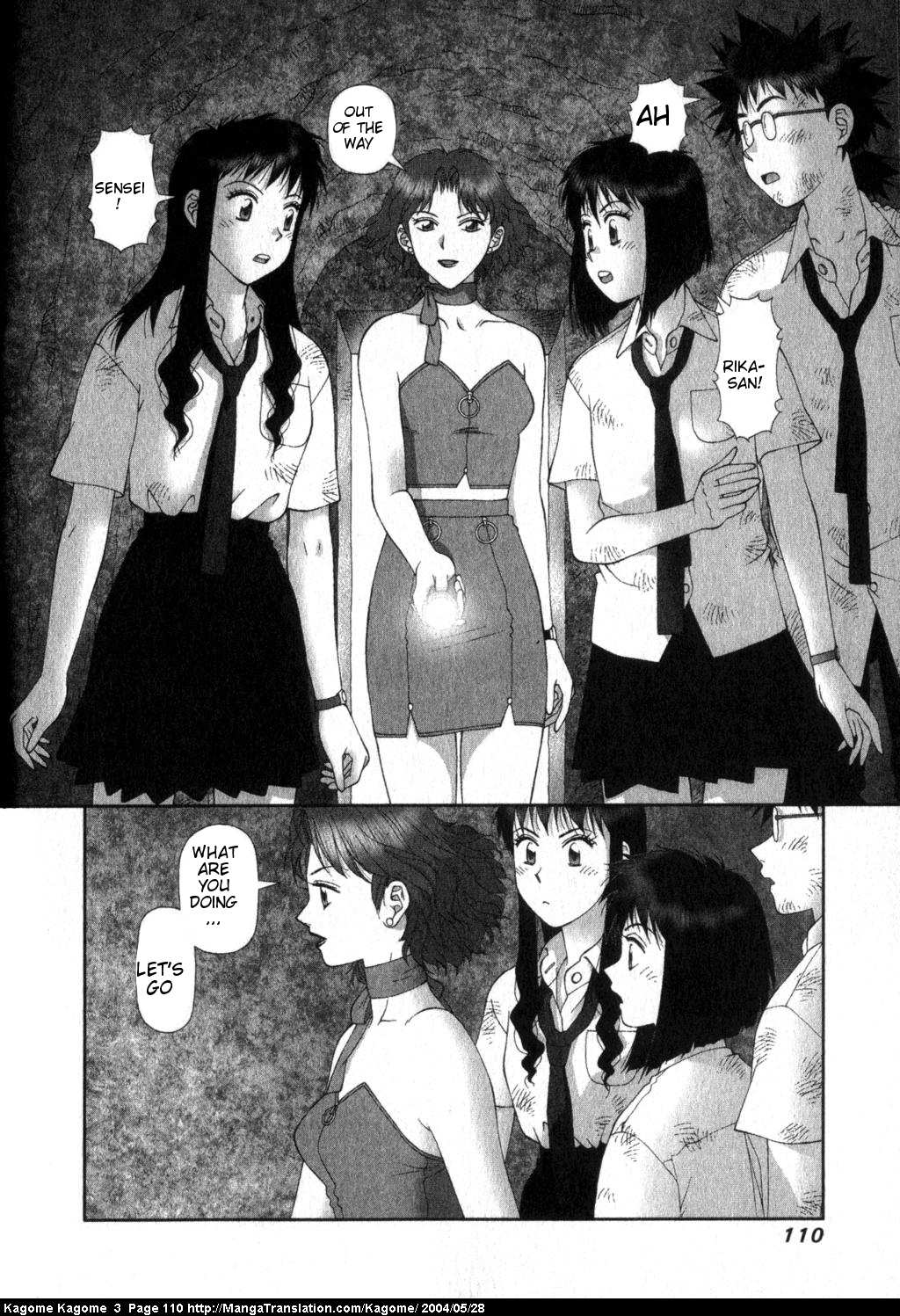 Kagome Kagome Chapter 21.2 page 11 - Chapter 21 v2 : trip 21; To the depths of the Earth!!