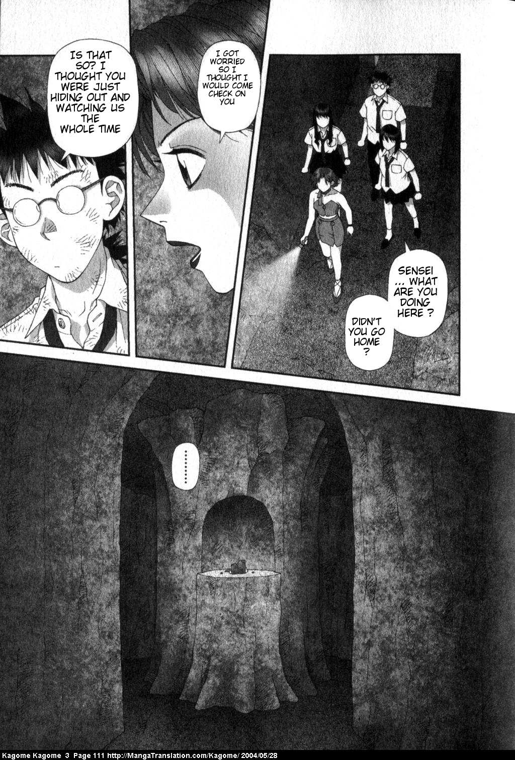 Kagome Kagome Chapter 21.2 page 12 - Chapter 21 v2 : trip 21; To the depths of the Earth!!