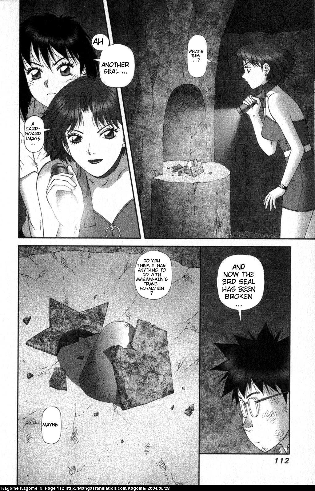 Kagome Kagome Chapter 21.2 page 13 - Chapter 21 v2 : trip 21; To the depths of the Earth!!