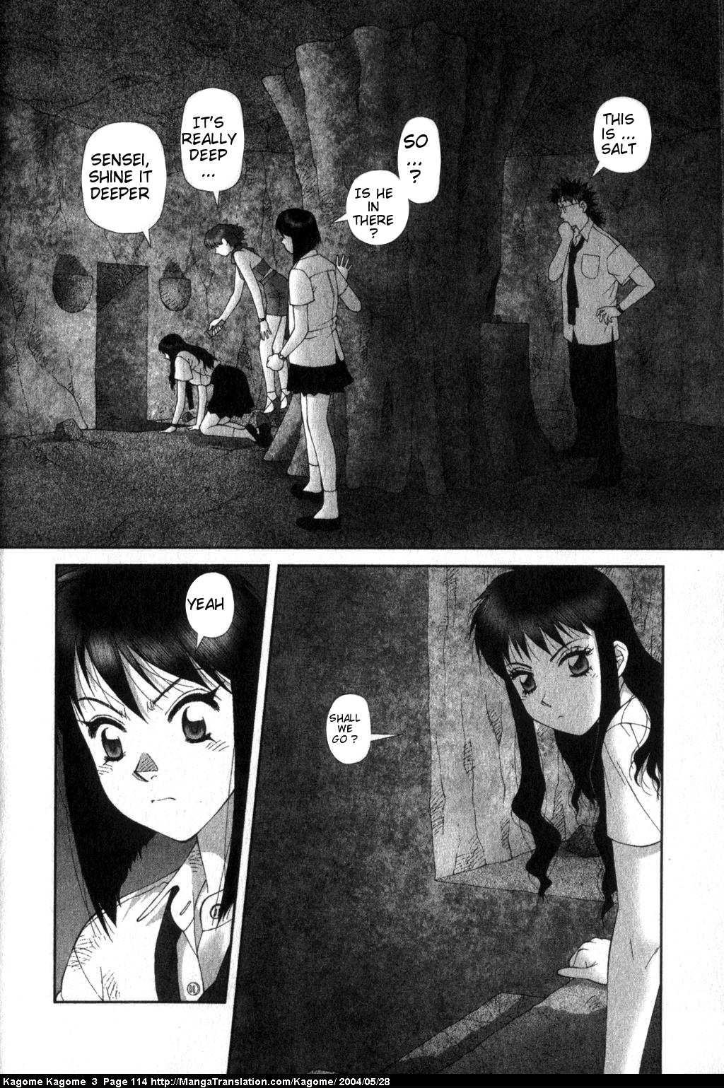 Kagome Kagome Chapter 21.2 page 15 - Chapter 21 v2 : trip 21; To the depths of the Earth!!