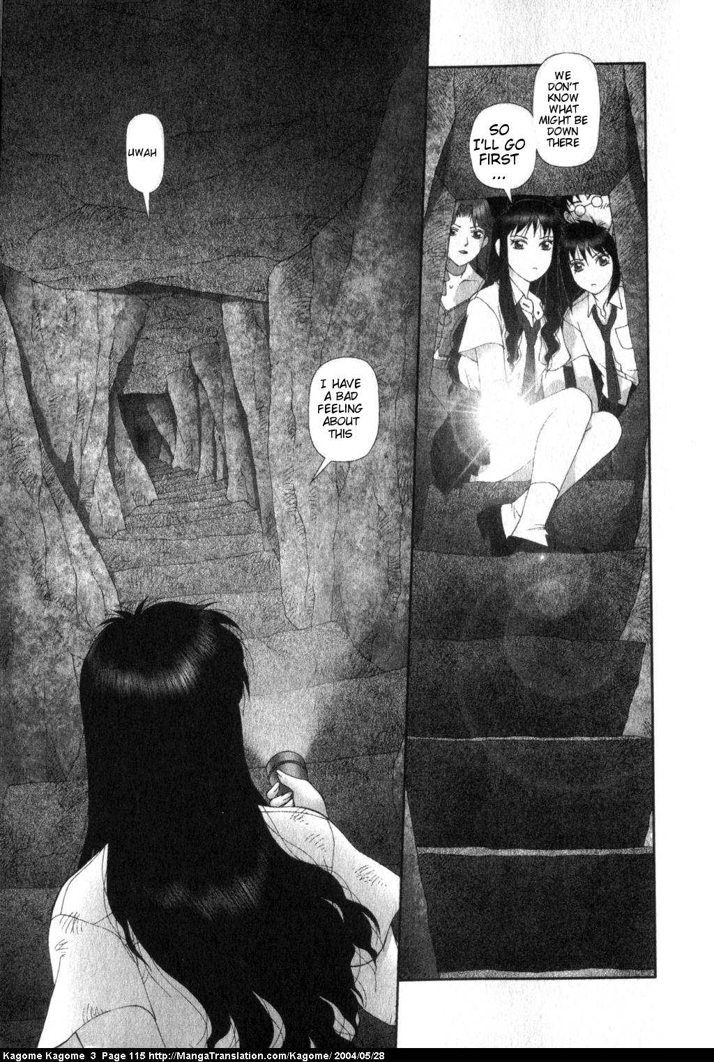 Kagome Kagome Chapter 21.2 page 16 - Chapter 21 v2 : trip 21; To the depths of the Earth!!