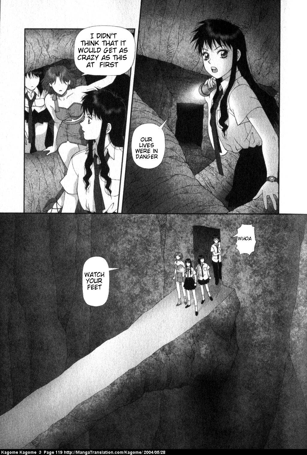Kagome Kagome Chapter 21.2 page 20 - Chapter 21 v2 : trip 21; To the depths of the Earth!!