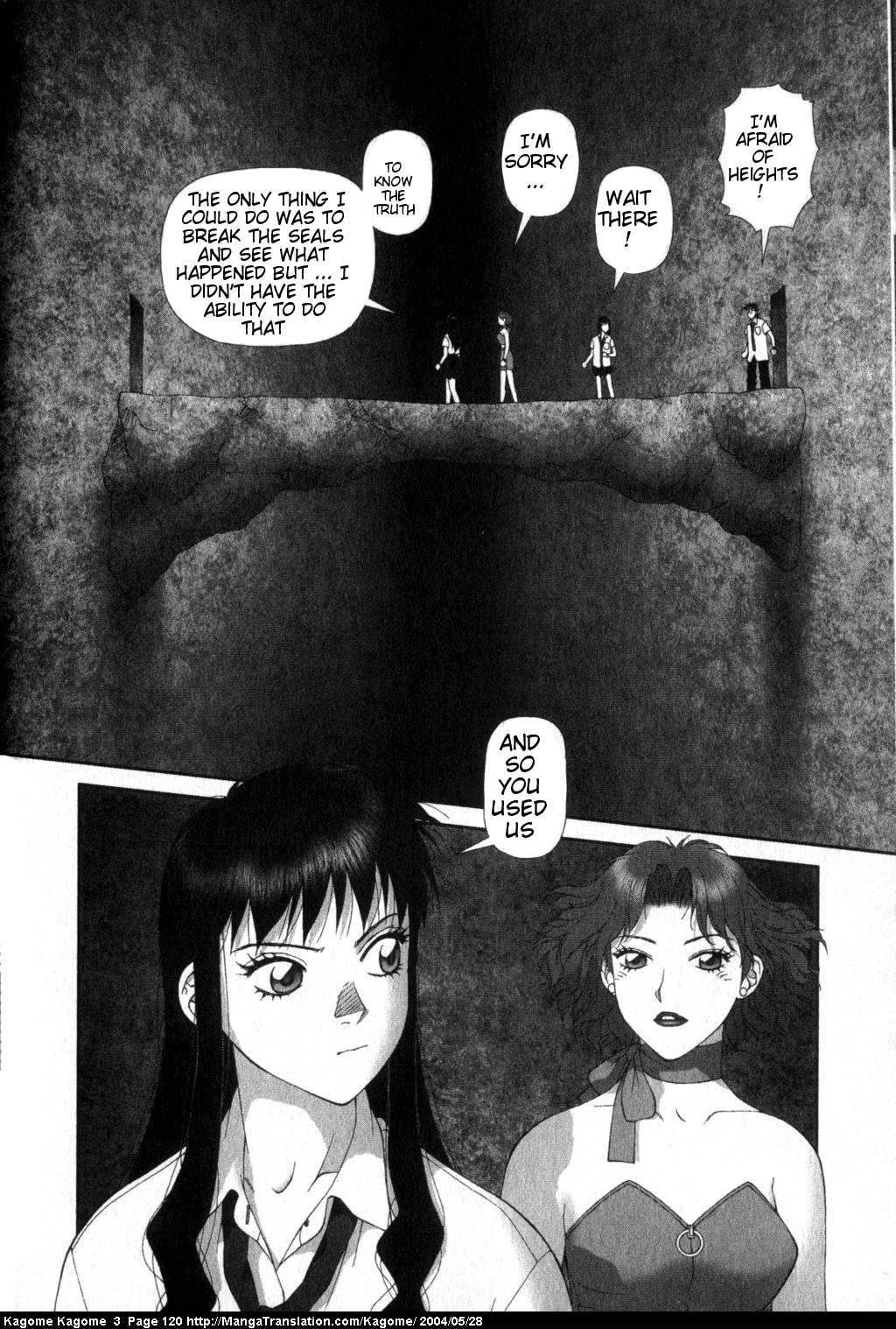 Kagome Kagome Chapter 21.2 page 21 - Chapter 21 v2 : trip 21; To the depths of the Earth!!