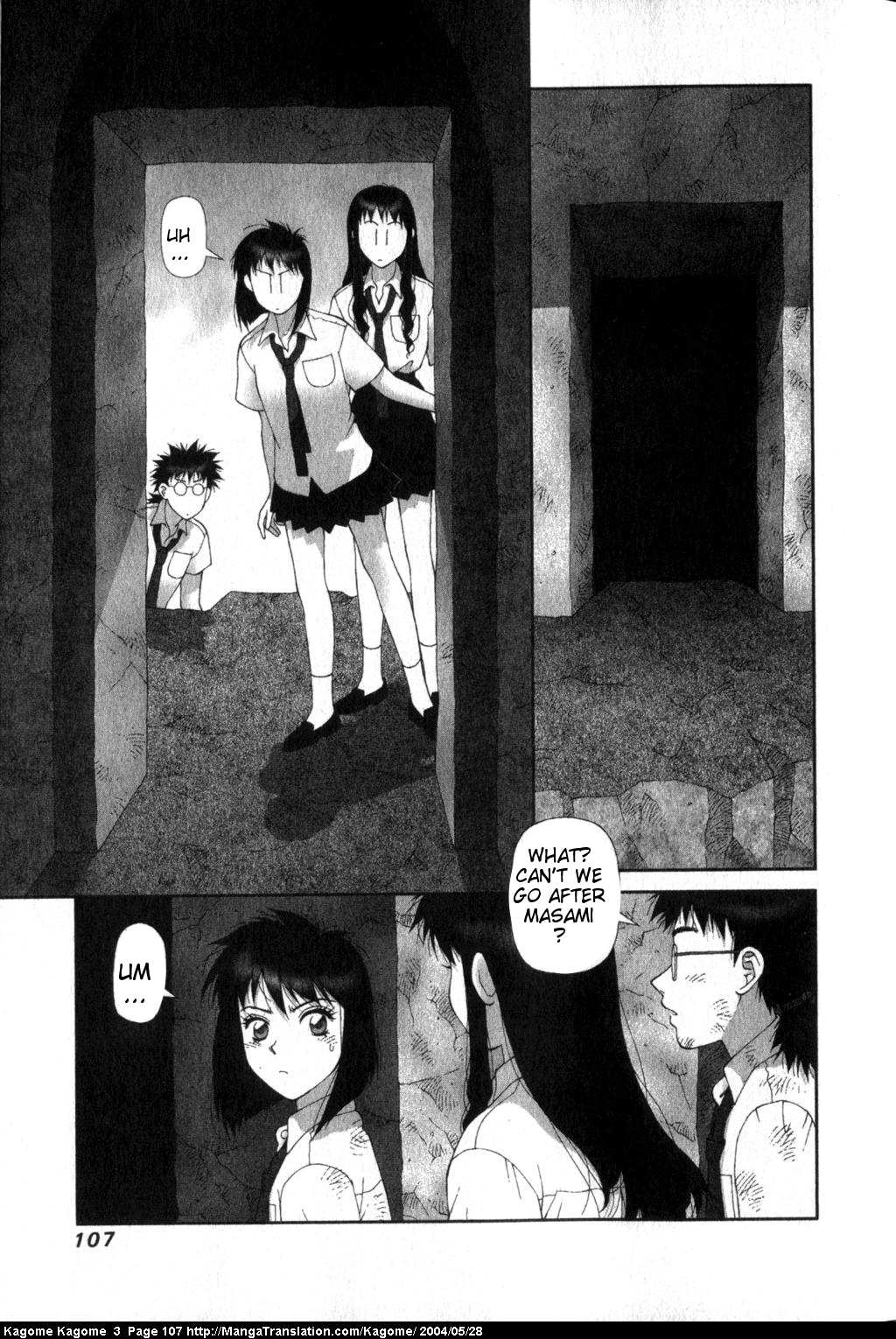 Kagome Kagome Chapter 21.2 page 8 - Chapter 21 v2 : trip 21; To the depths of the Earth!!