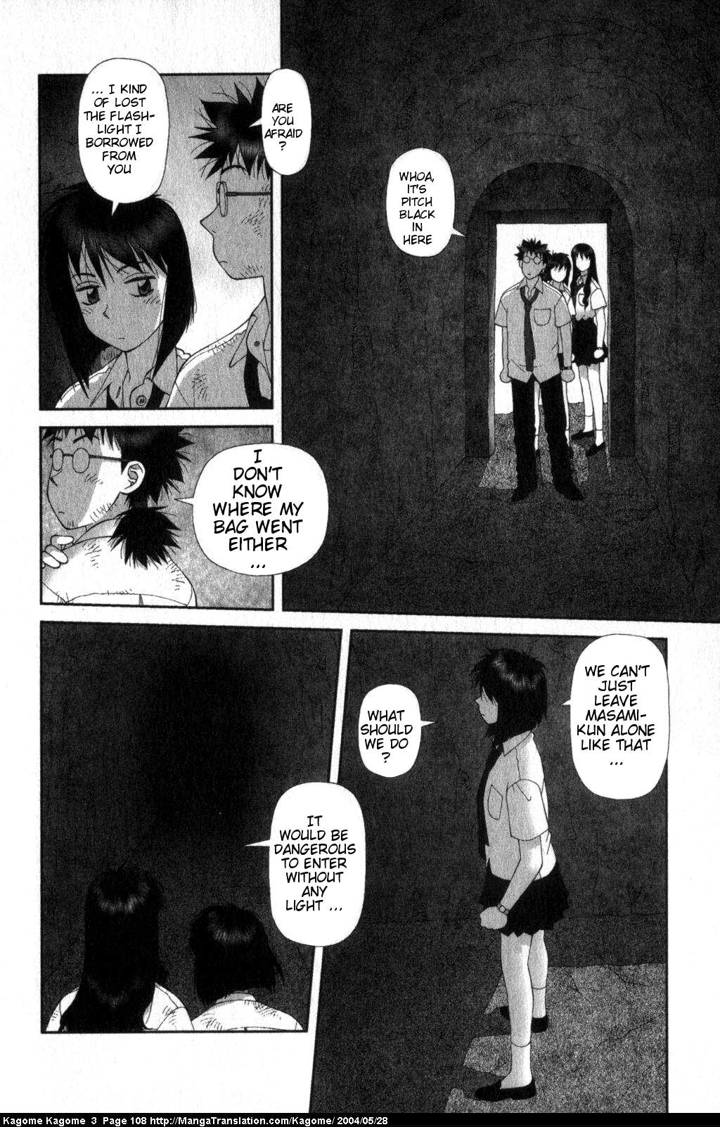 Kagome Kagome Chapter 21.2 page 9 - Chapter 21 v2 : trip 21; To the depths of the Earth!!
