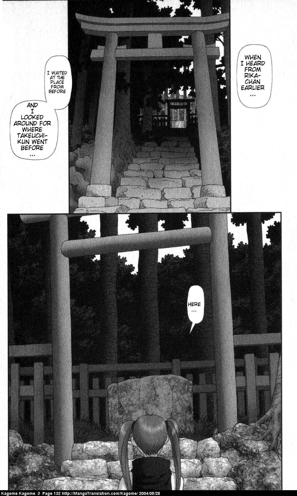 Kagome Kagome Chapter 22.2 page 10 - Chapter 22 v2 : trip 22; The legend of the Dragon Hole
