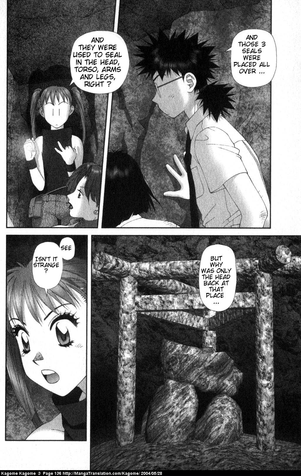 Kagome Kagome Chapter 22.2 page 14 - Chapter 22 v2 : trip 22; The legend of the Dragon Hole