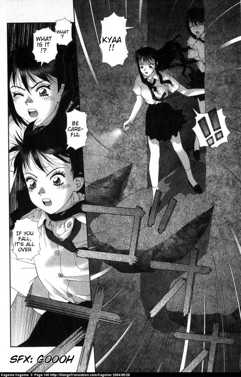 Kagome Kagome Chapter 22.2 page 18 - Chapter 22 v2 : trip 22; The legend of the Dragon Hole