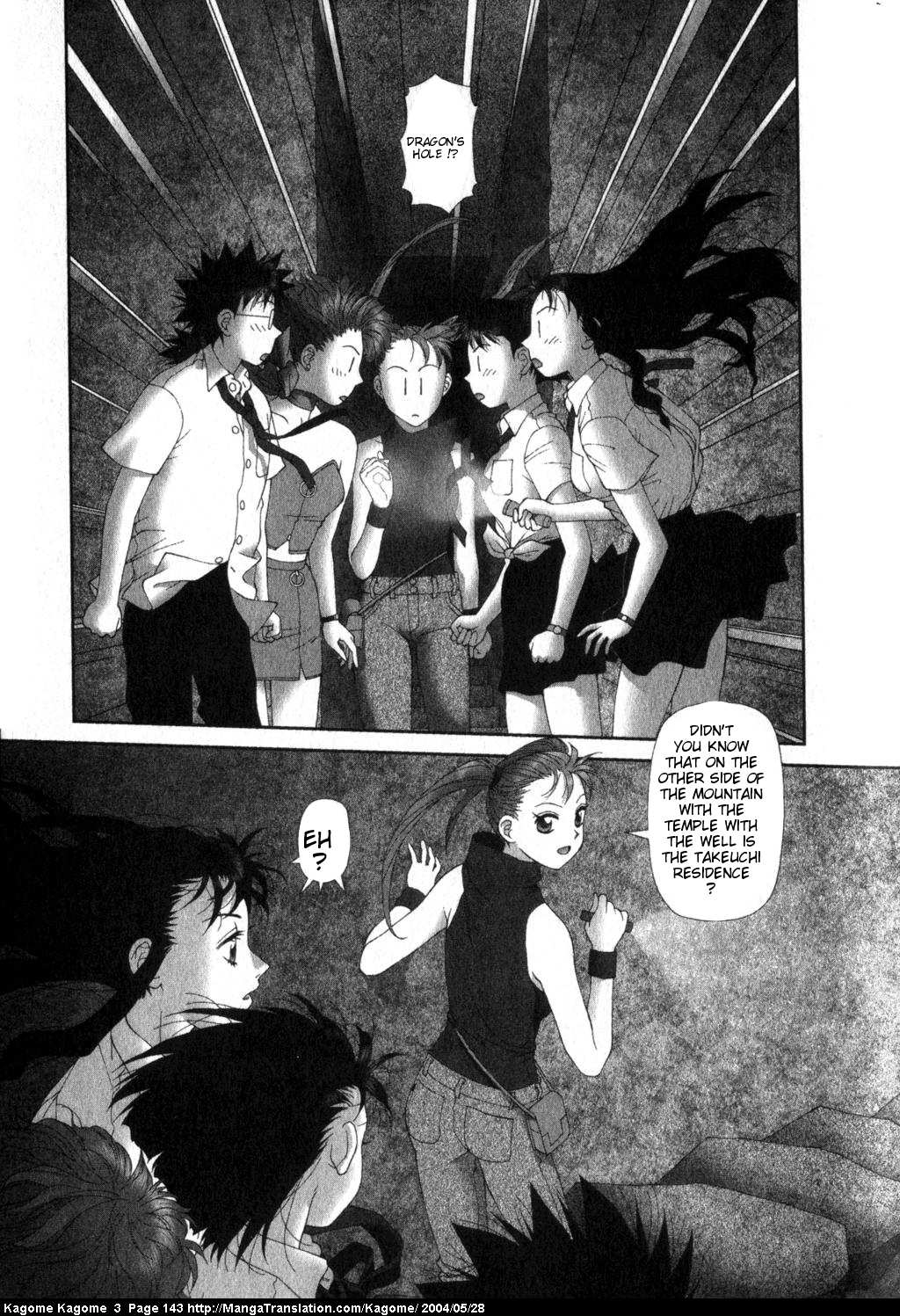 Kagome Kagome Chapter 22.2 page 21 - Chapter 22 v2 : trip 22; The legend of the Dragon Hole