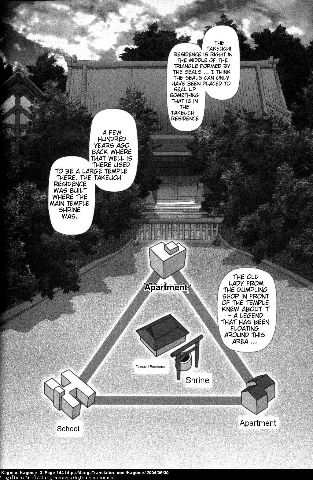 Kagome Kagome Chapter 22.2 page 22 - Chapter 22 v2 : trip 22; The legend of the Dragon Hole