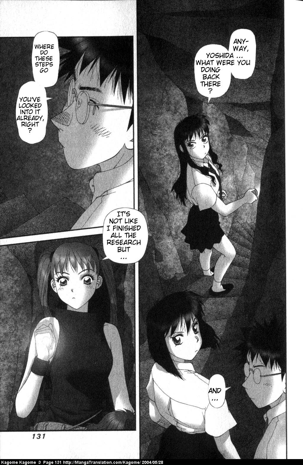 Kagome Kagome Chapter 22.2 page 9 - Chapter 22 v2 : trip 22; The legend of the Dragon Hole