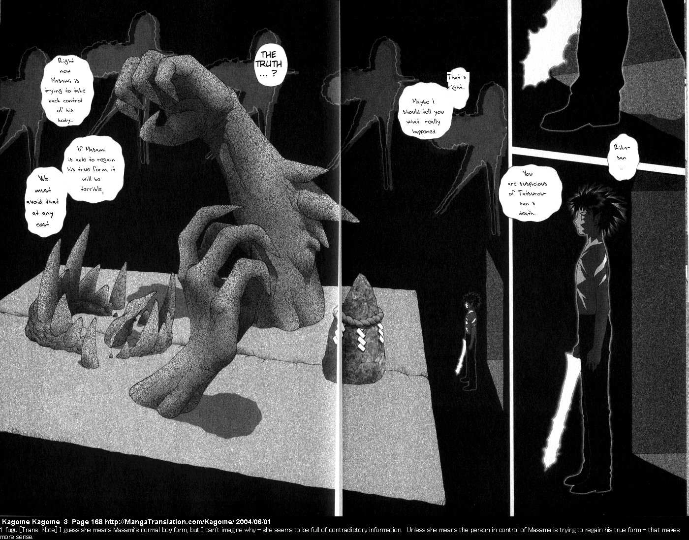 Kagome Kagome Chapter 23.2 page 21 - Chapter 23 v2 : trip 23; Mother's Confession