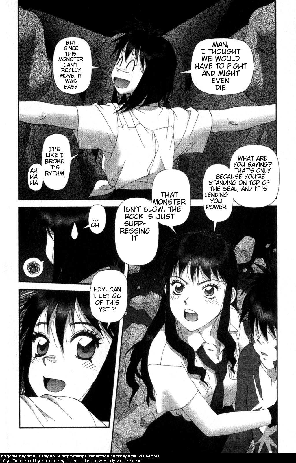 Kagome Kagome Chapter 25.2 page 20 - Chapter 25 v2 : last trip; Kagome Kagome [End]