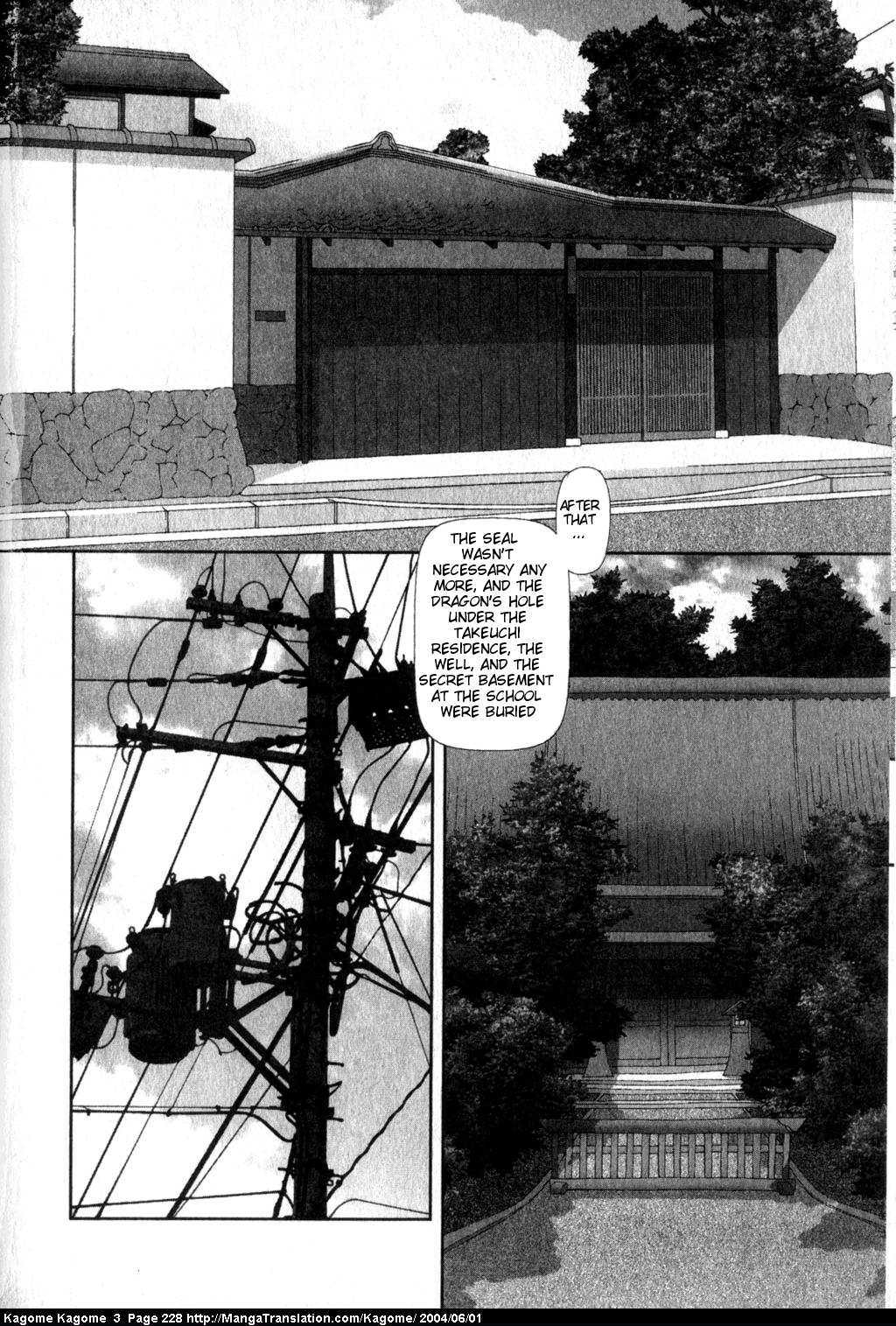 Kagome Kagome Chapter 25.2 page 34 - Chapter 25 v2 : last trip; Kagome Kagome [End]