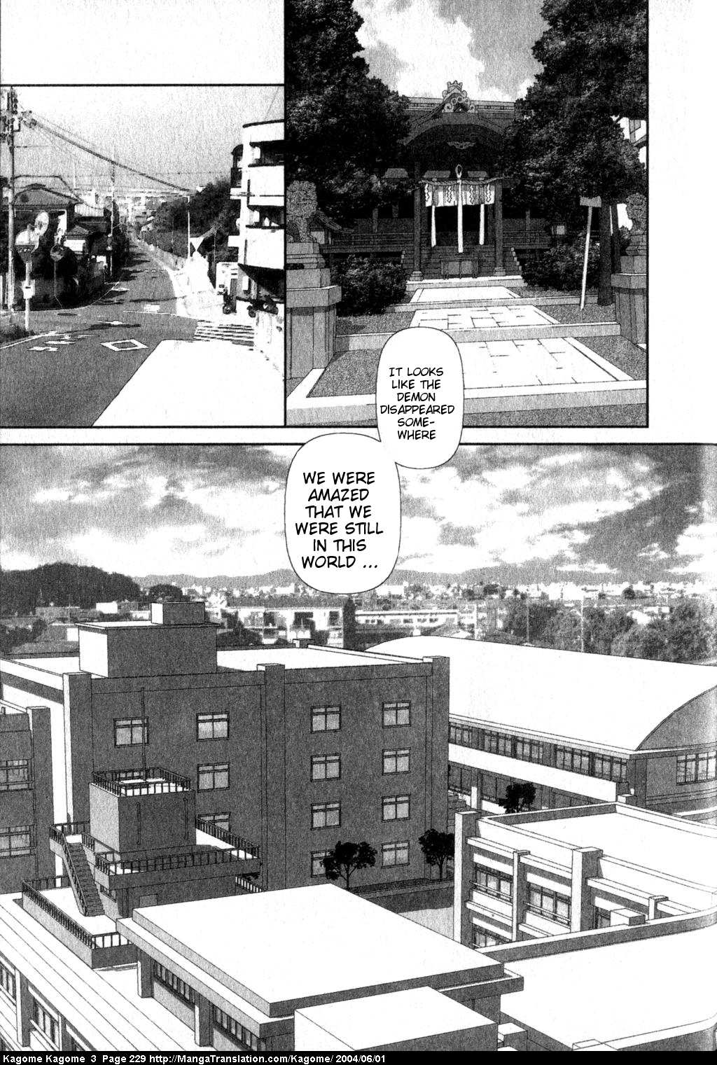 Kagome Kagome Chapter 25.2 page 35 - Chapter 25 v2 : last trip; Kagome Kagome [End]
