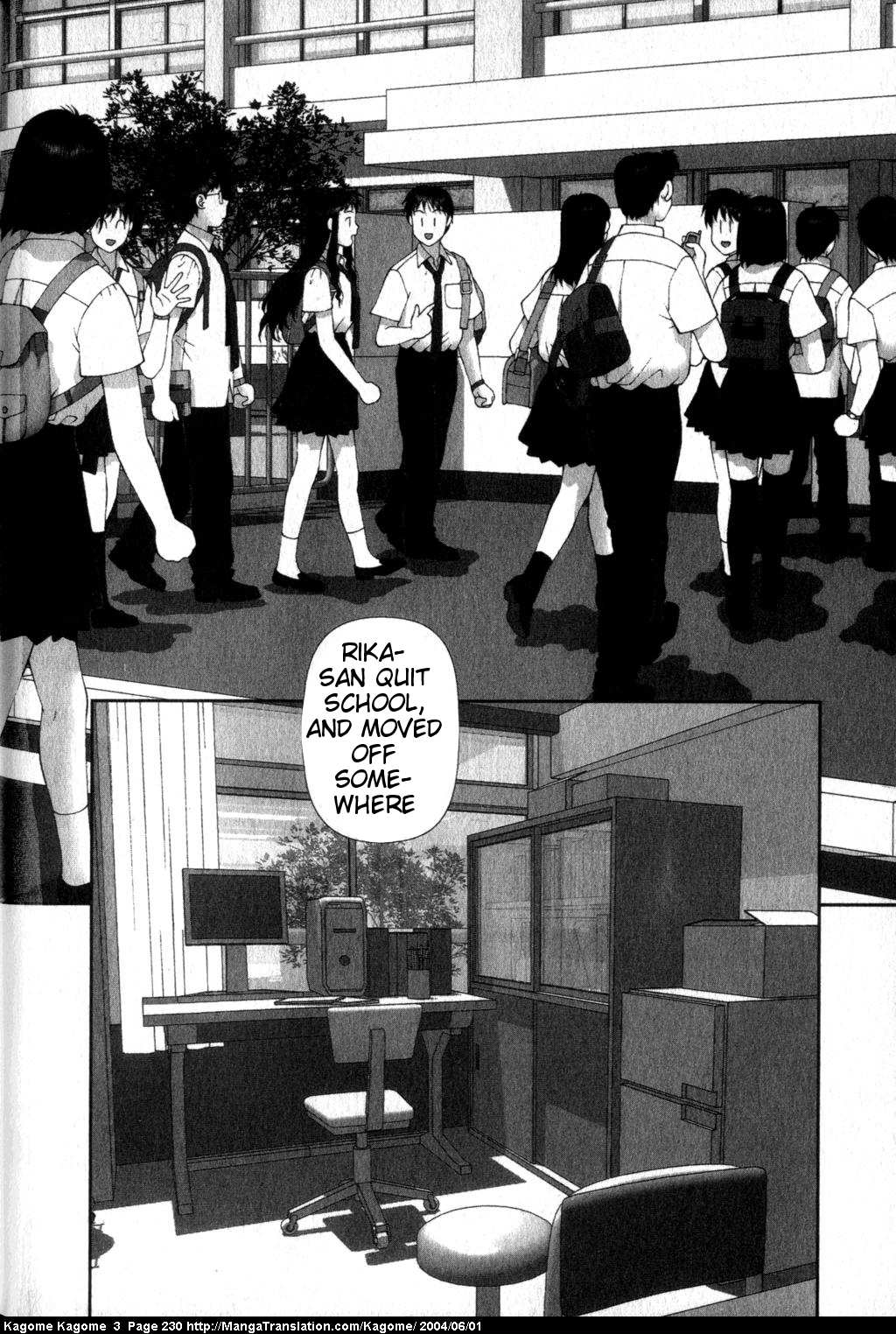 Kagome Kagome Chapter 25.2 page 36 - Chapter 25 v2 : last trip; Kagome Kagome [End]