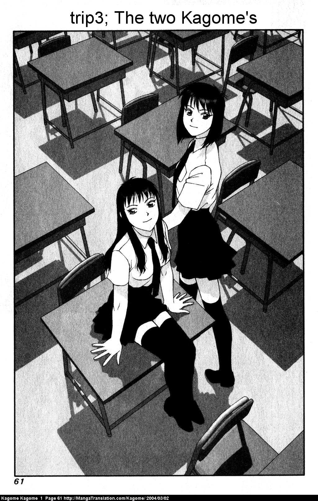 Kagome Kagome Chapter 3.2 page 1 - Chapter 3 v2 : trip 3; The weave between us