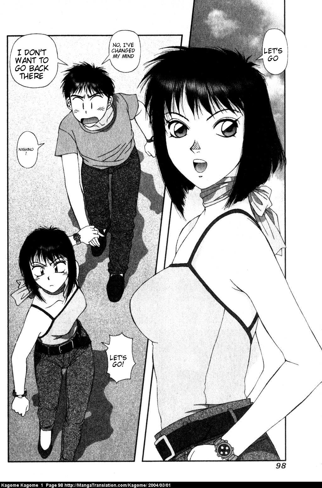 Kagome Kagome Chapter 4.2 page 14 - Chapter 4 v2 : trip 4; The aim of the weave