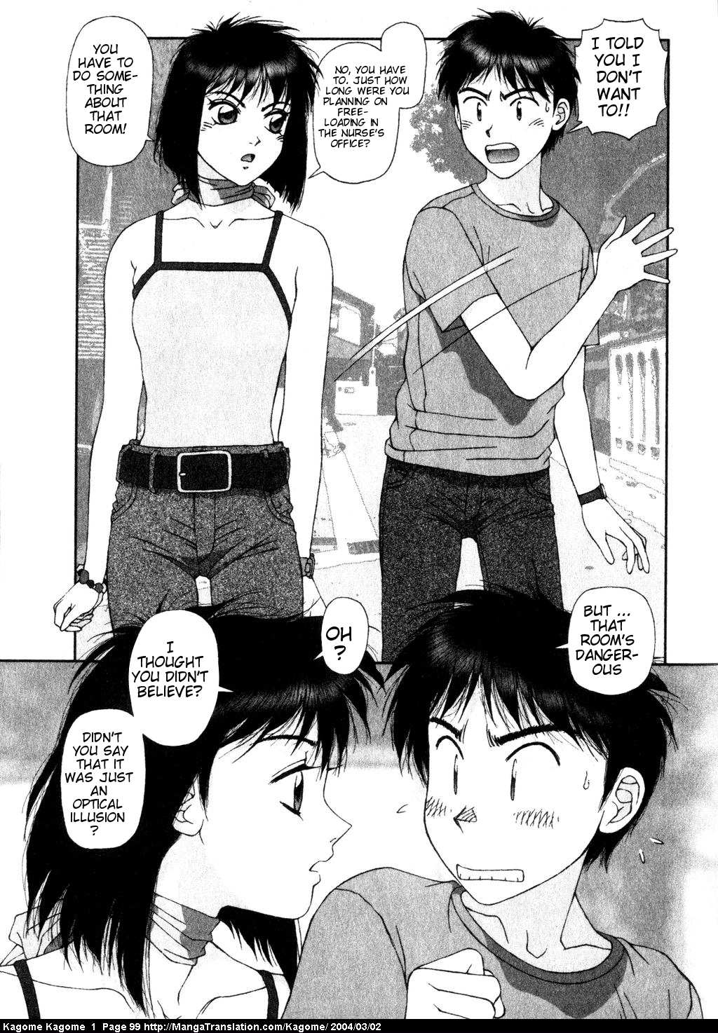 Kagome Kagome Chapter 4.2 page 15 - Chapter 4 v2 : trip 4; The aim of the weave
