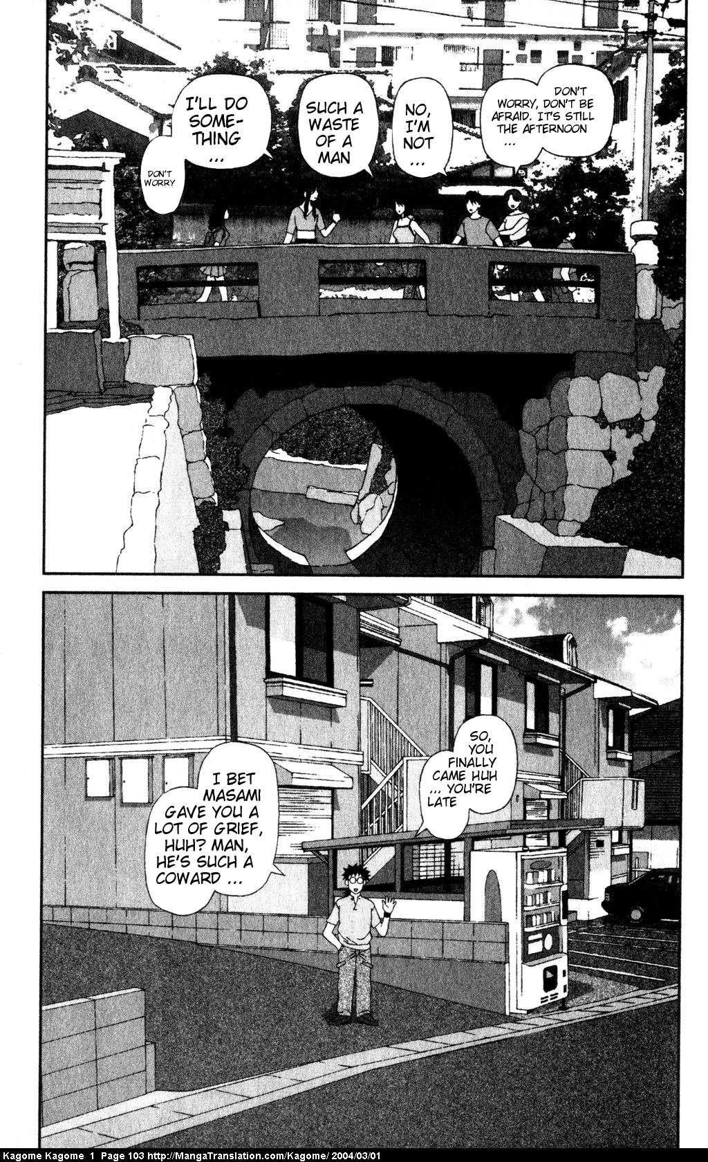 Kagome Kagome Chapter 4.2 page 19 - Chapter 4 v2 : trip 4; The aim of the weave