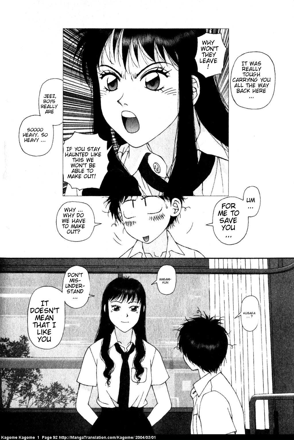 Kagome Kagome Chapter 4.2 page 8 - Chapter 4 v2 : trip 4; The aim of the weave