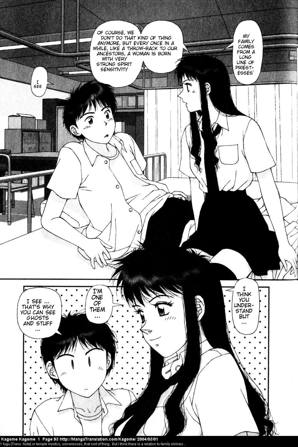 Kagome Kagome Chapter 4.2 page 9 - Chapter 4 v2 : trip 4; The aim of the weave
