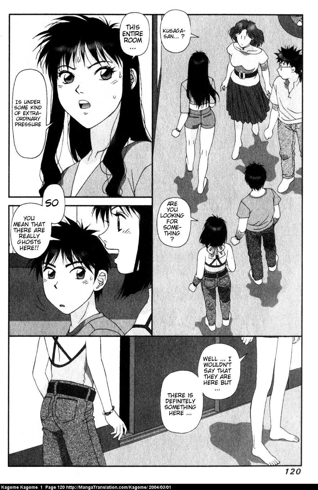 Kagome Kagome Chapter 5.2 page 12 - Chapter 5 v2 : trip 5; The true form of the Ghost