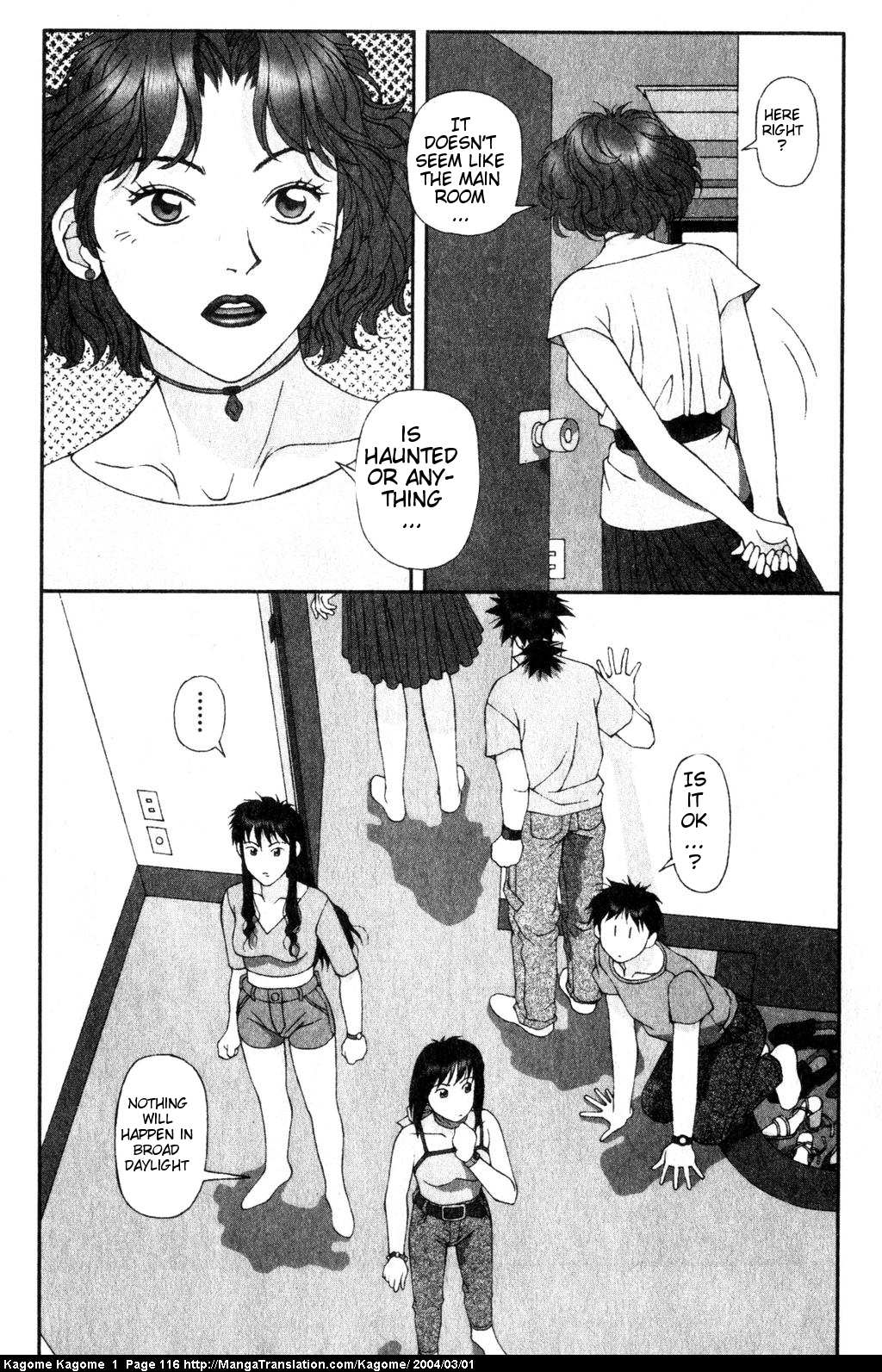 Kagome Kagome Chapter 5.2 page 8 - Chapter 5 v2 : trip 5; The true form of the Ghost
