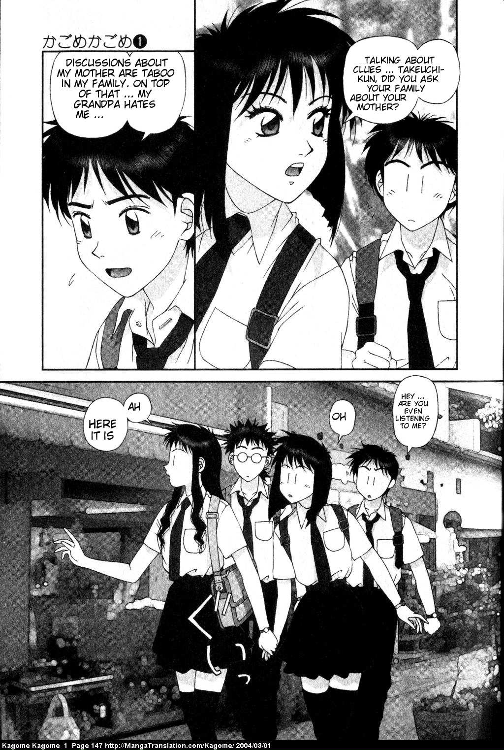 Kagome Kagome Chapter 6.2 page 15 - Chapter 6 v2 : trip 6; The seal is released