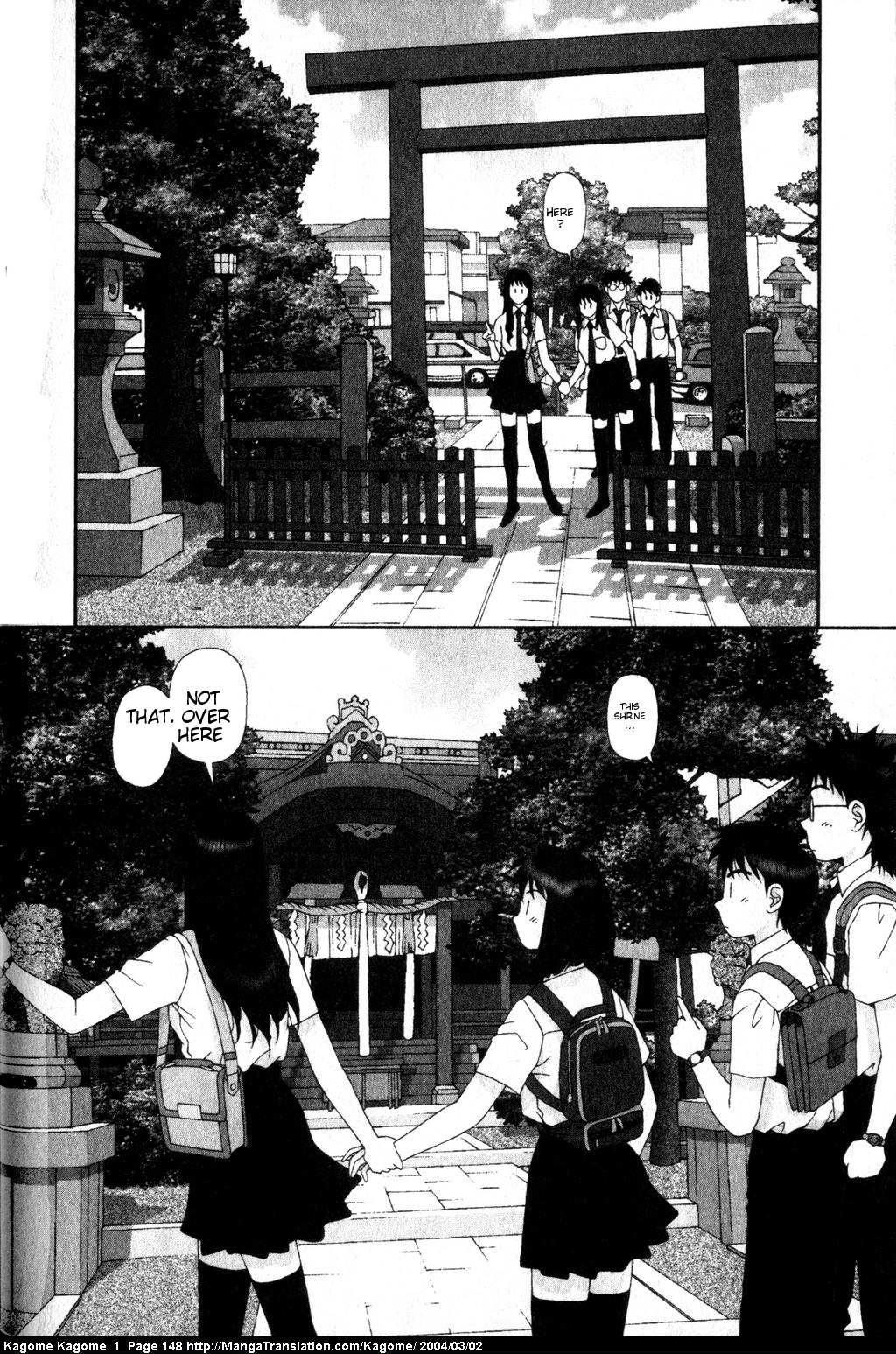 Kagome Kagome Chapter 6.2 page 16 - Chapter 6 v2 : trip 6; The seal is released