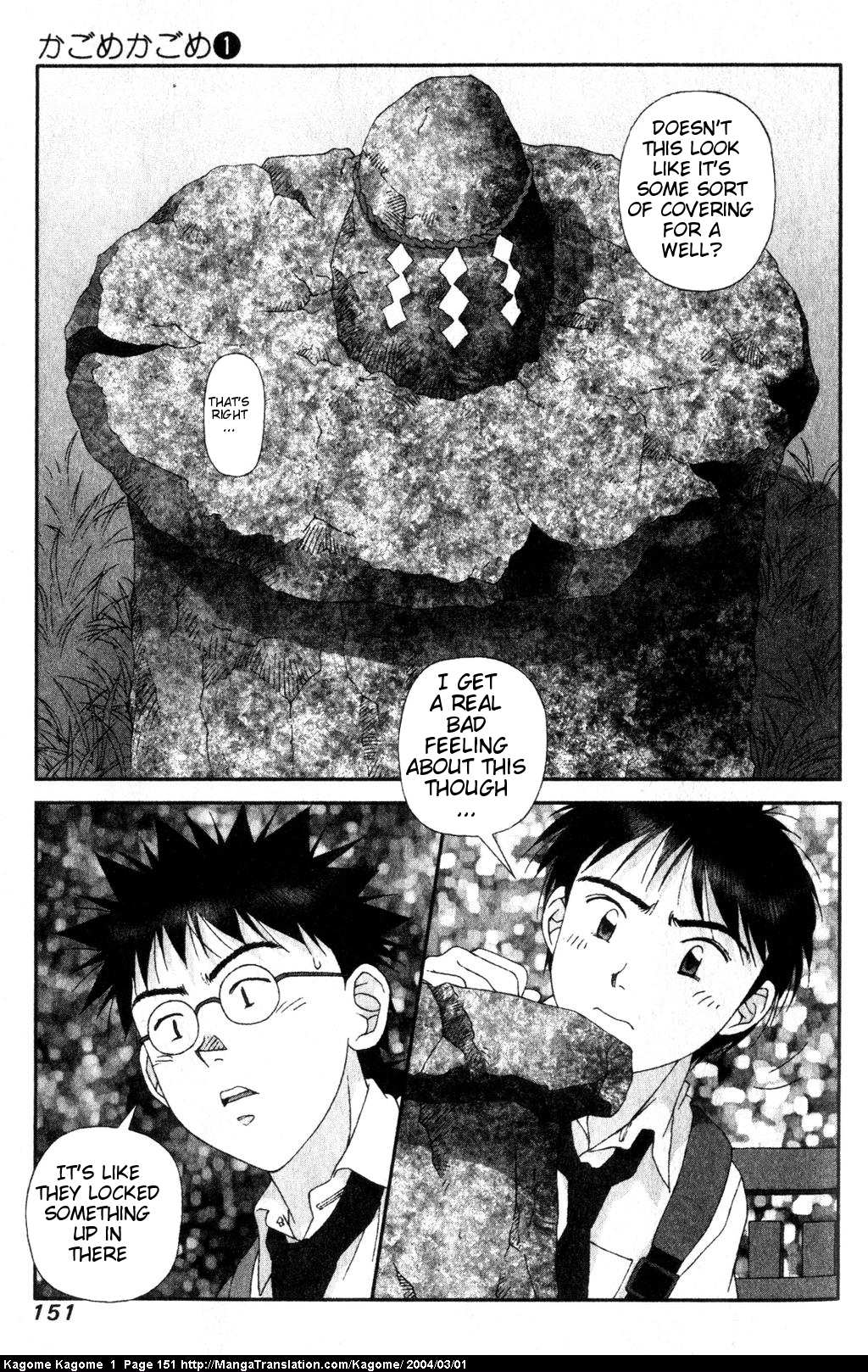 Kagome Kagome Chapter 6.2 page 19 - Chapter 6 v2 : trip 6; The seal is released