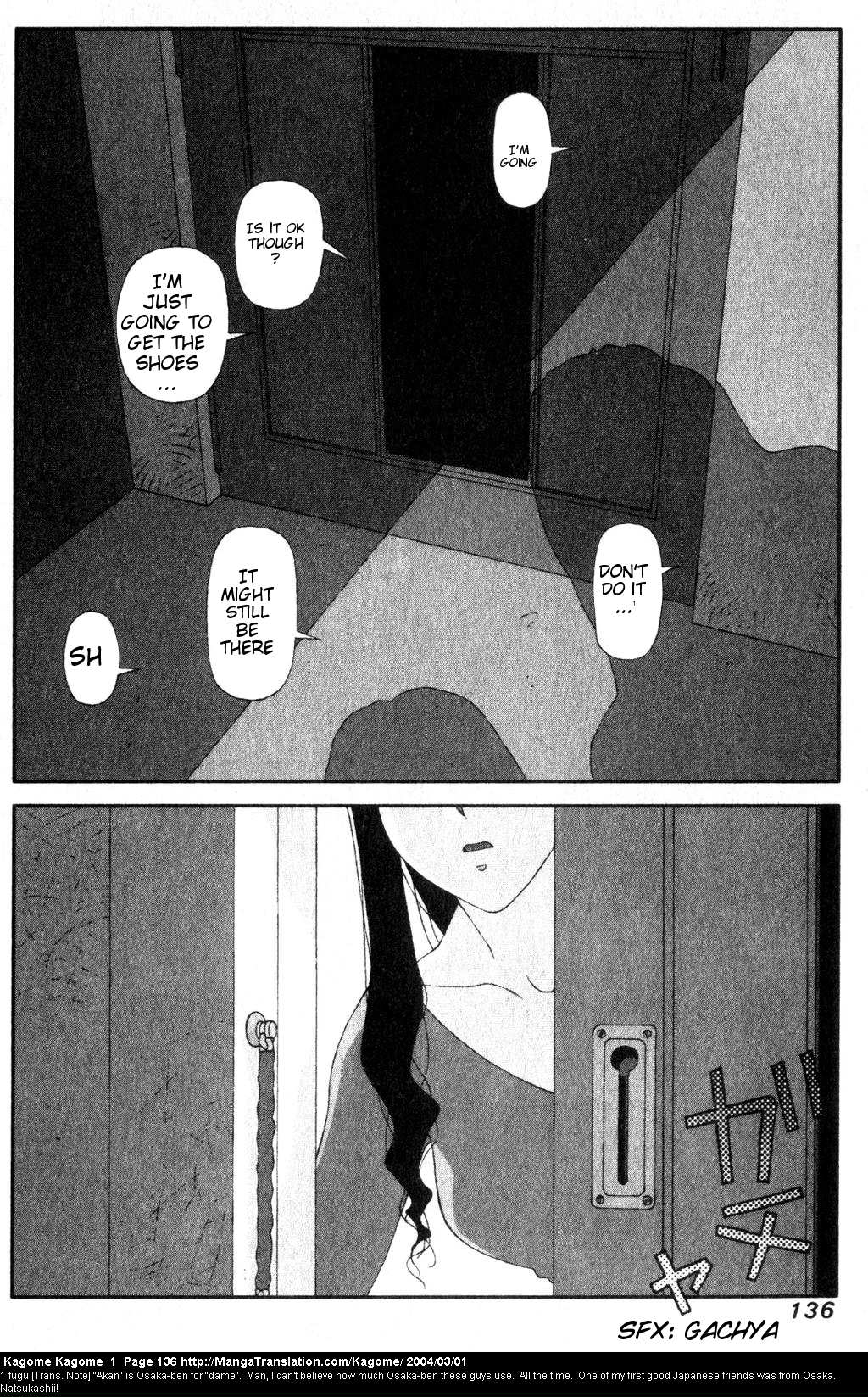 Kagome Kagome Chapter 6.2 page 4 - Chapter 6 v2 : trip 6; The seal is released