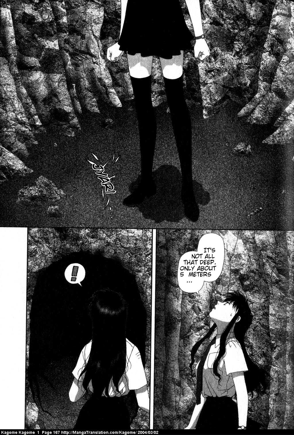 Kagome Kagome Chapter 7.2 page 11 - Chapter 7 v2 : trip 7; Inside the abandoned well