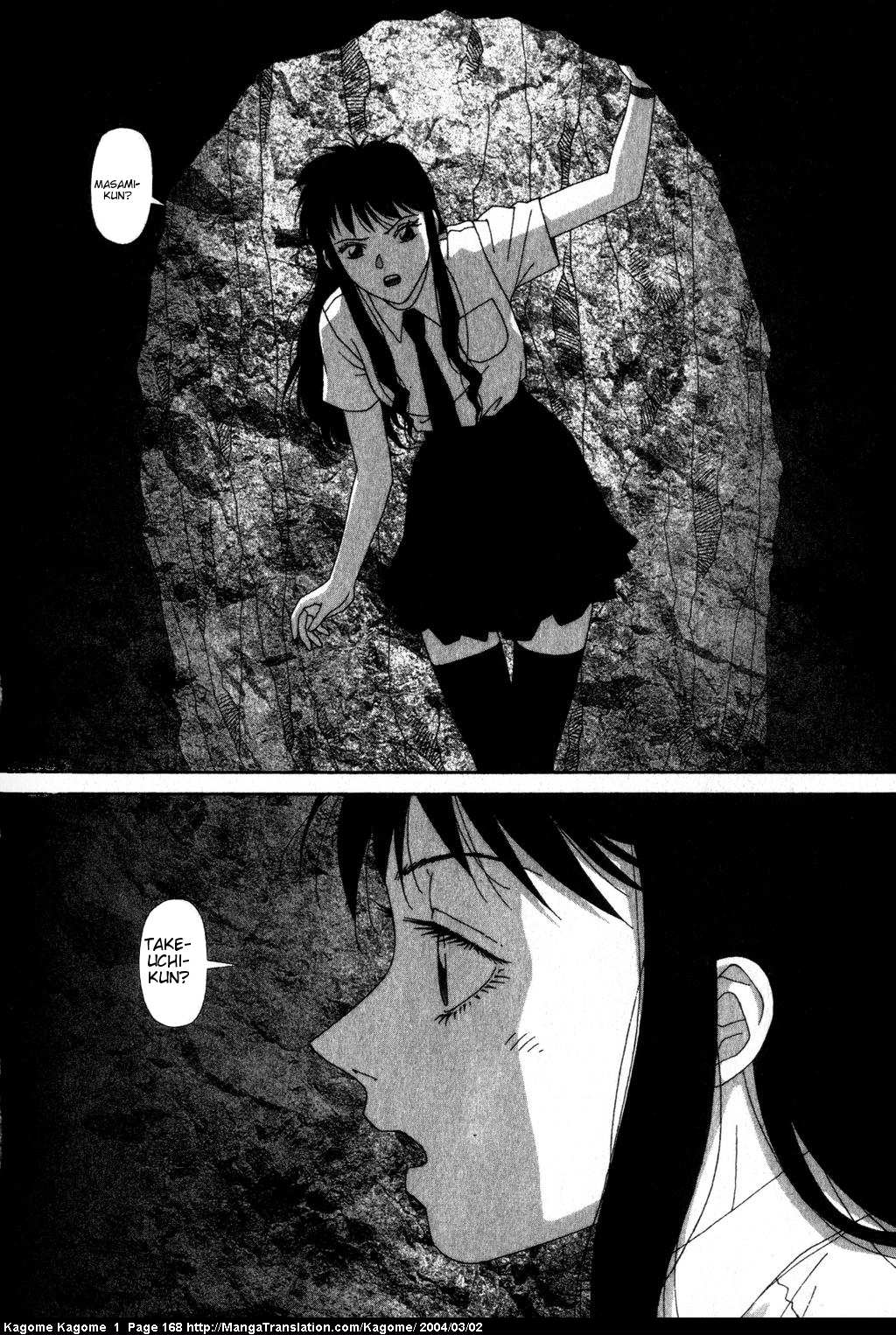 Kagome Kagome Chapter 7.2 page 12 - Chapter 7 v2 : trip 7; Inside the abandoned well