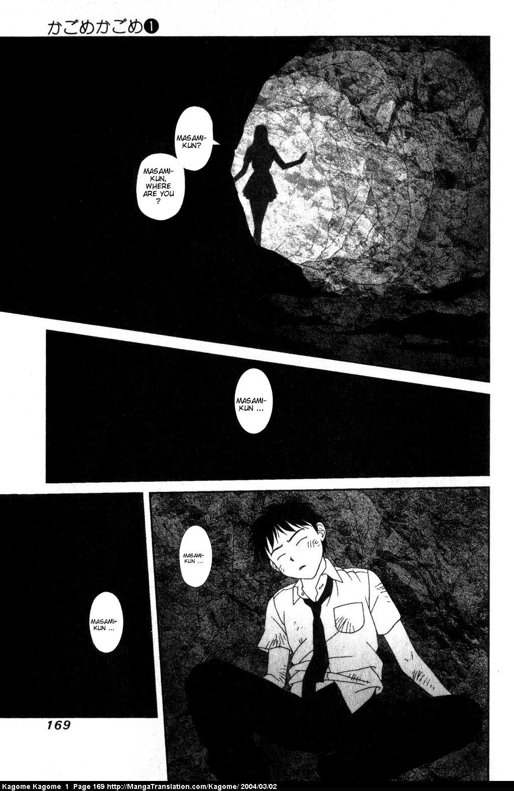 Kagome Kagome Chapter 7.2 page 13 - Chapter 7 v2 : trip 7; Inside the abandoned well