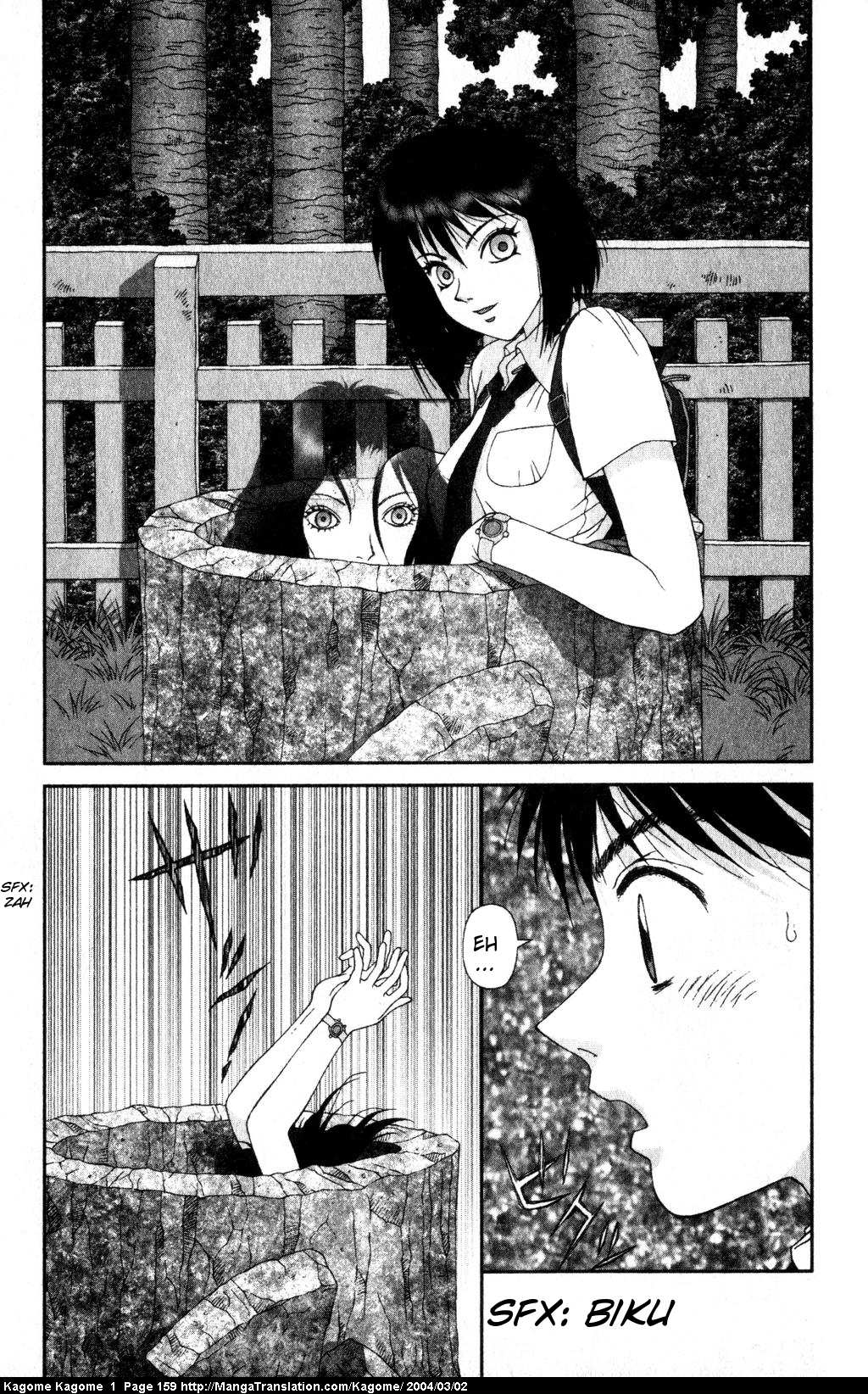Kagome Kagome Chapter 7.2 page 3 - Chapter 7 v2 : trip 7; Inside the abandoned well