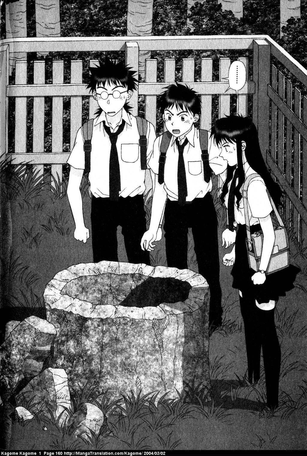 Kagome Kagome Chapter 7.2 page 4 - Chapter 7 v2 : trip 7; Inside the abandoned well