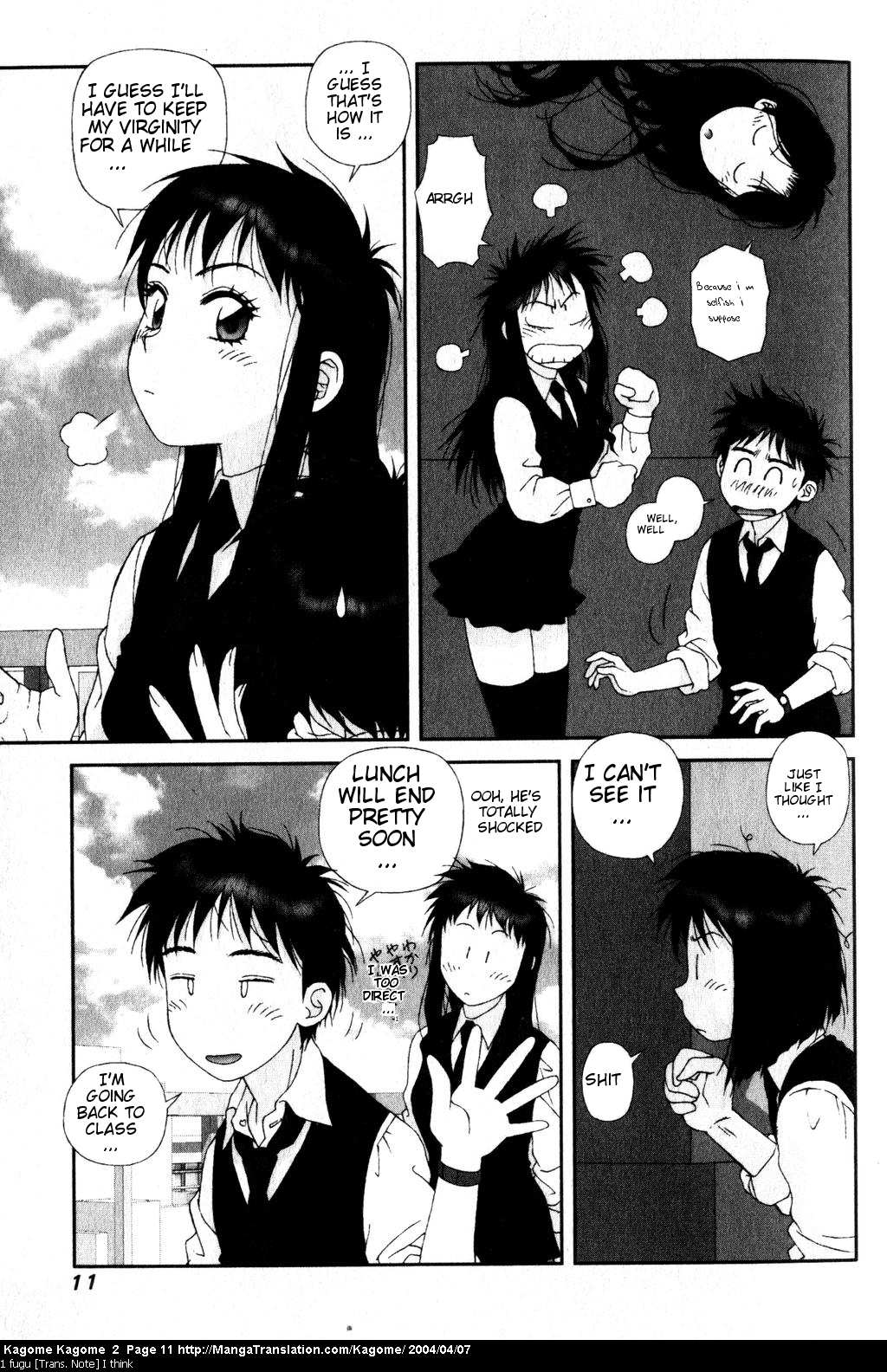 Kagome Kagome Chapter 9 page 13 - Chapter 9 v2 : trip 9; Naive Invitation