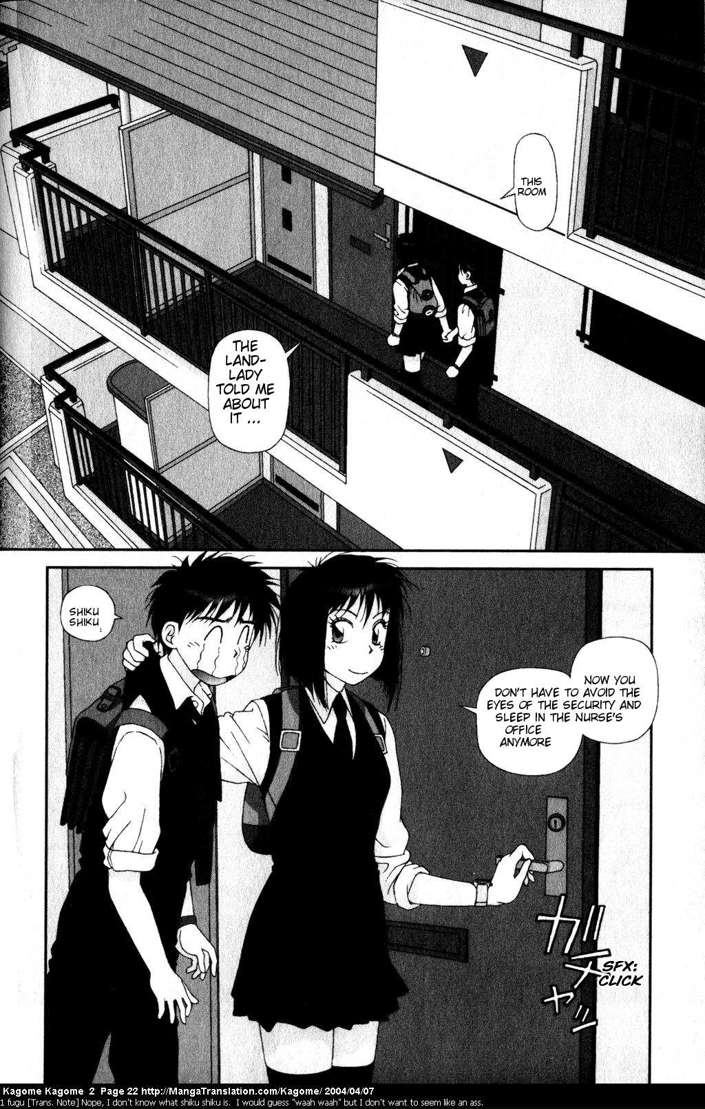 Kagome Kagome Chapter 9 page 24 - Chapter 9 v2 : trip 9; Naive Invitation