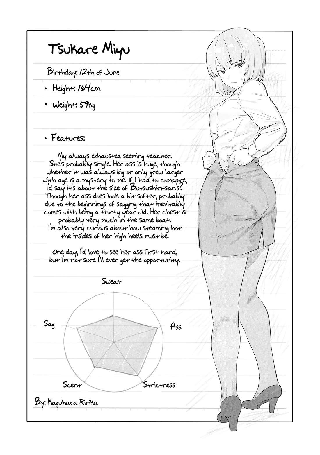 Kaguhara-san's Fetish Notebook Chapter 12.5 page 4 - Chapter 12.5: Volume Extras