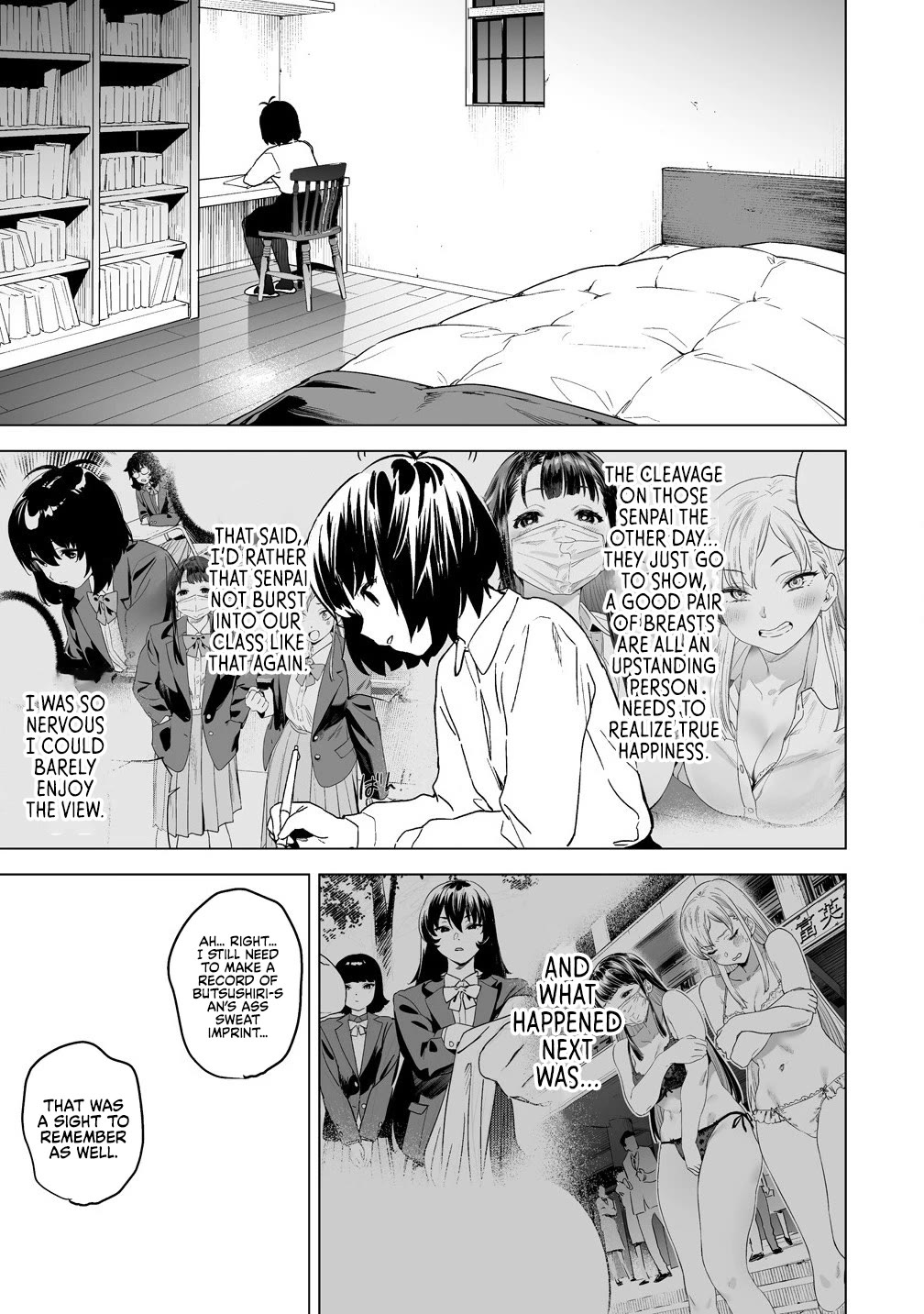 Kaguhara-san's Fetish Notebook Chapter 13 page 19 - Chapter 13: Pain That's Weaved of Youth