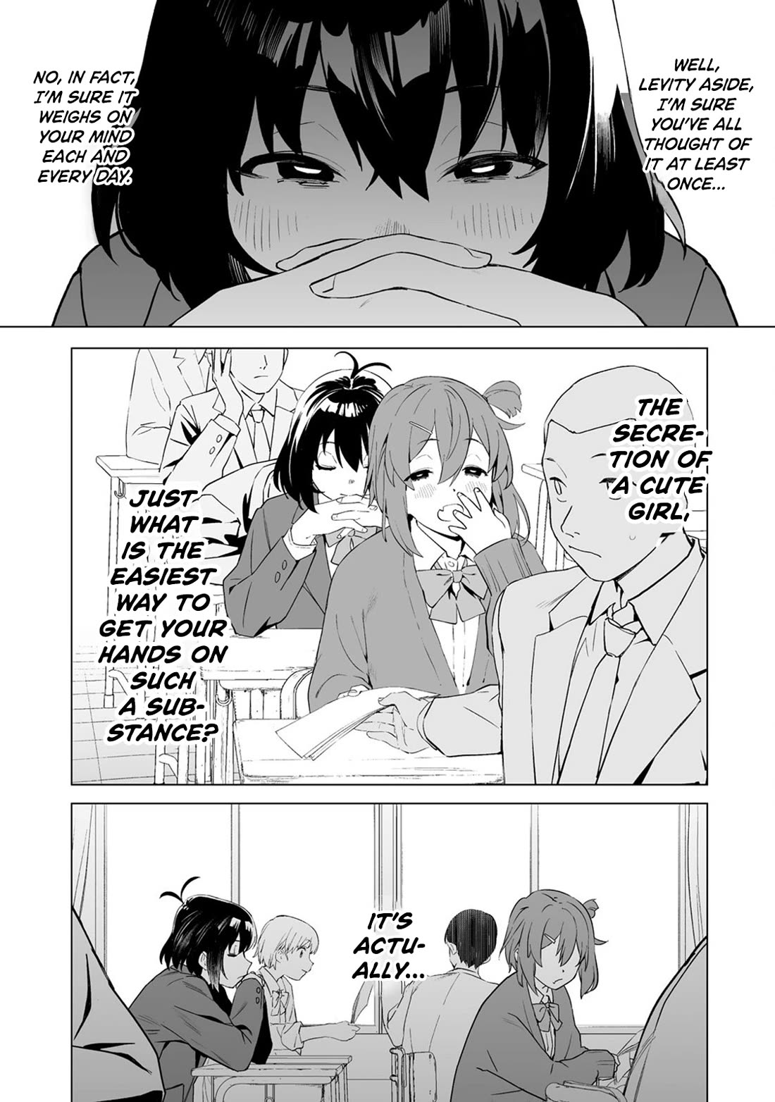 Kaguhara-san's Fetish Notebook Chapter 3 page 3 - Chapter 3: Heaven's Divine Angels Sway the Spirits by Way of Light