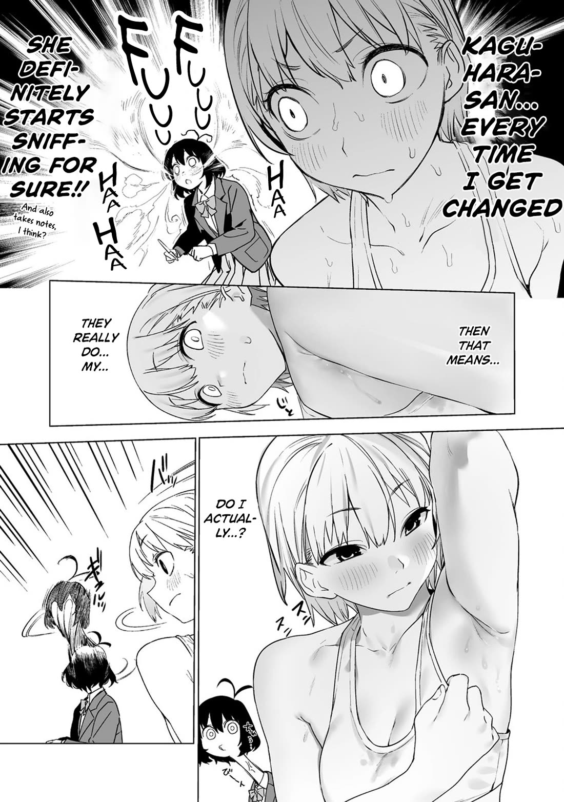 Kaguhara-san's Fetish Notebook Chapter 4 page 10 - Chapter 4: Aroma of Life's Prior Treats, Maybe the Nostalgia Yet Lingers?