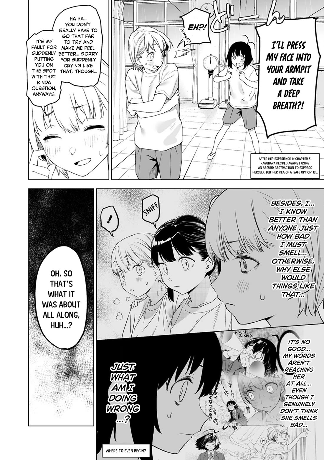 Kaguhara-san's Fetish Notebook Chapter 6 page 10 - Chapter 6: Aroma of Life's Prior Treats, Maybe the Nostalgia Yet Lingers? (3)