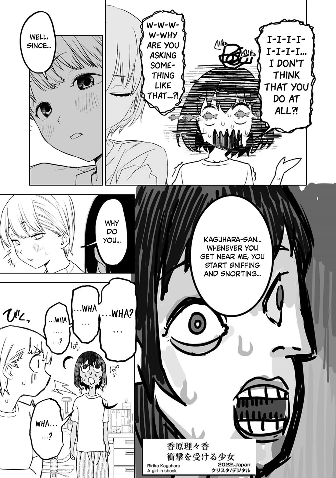Kaguhara-san's Fetish Notebook Chapter 6 page 5 - Chapter 6: Aroma of Life's Prior Treats, Maybe the Nostalgia Yet Lingers? (3)
