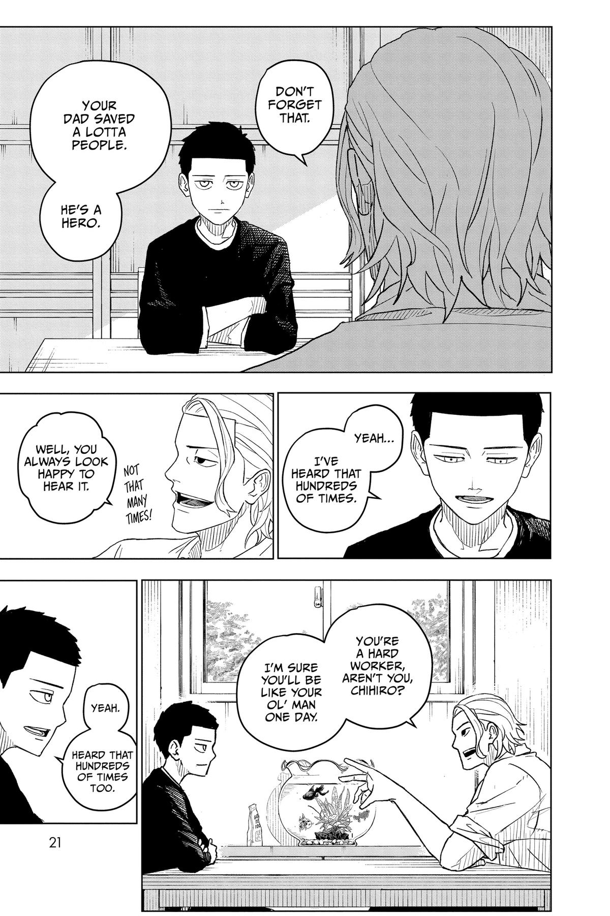 Kagurabachi Chapter 1 page 21 - Chapter 1: Mission