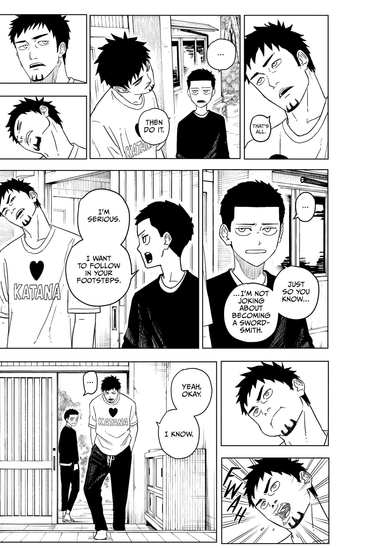 Kagurabachi Chapter 1 page 23 - Chapter 1: Mission
